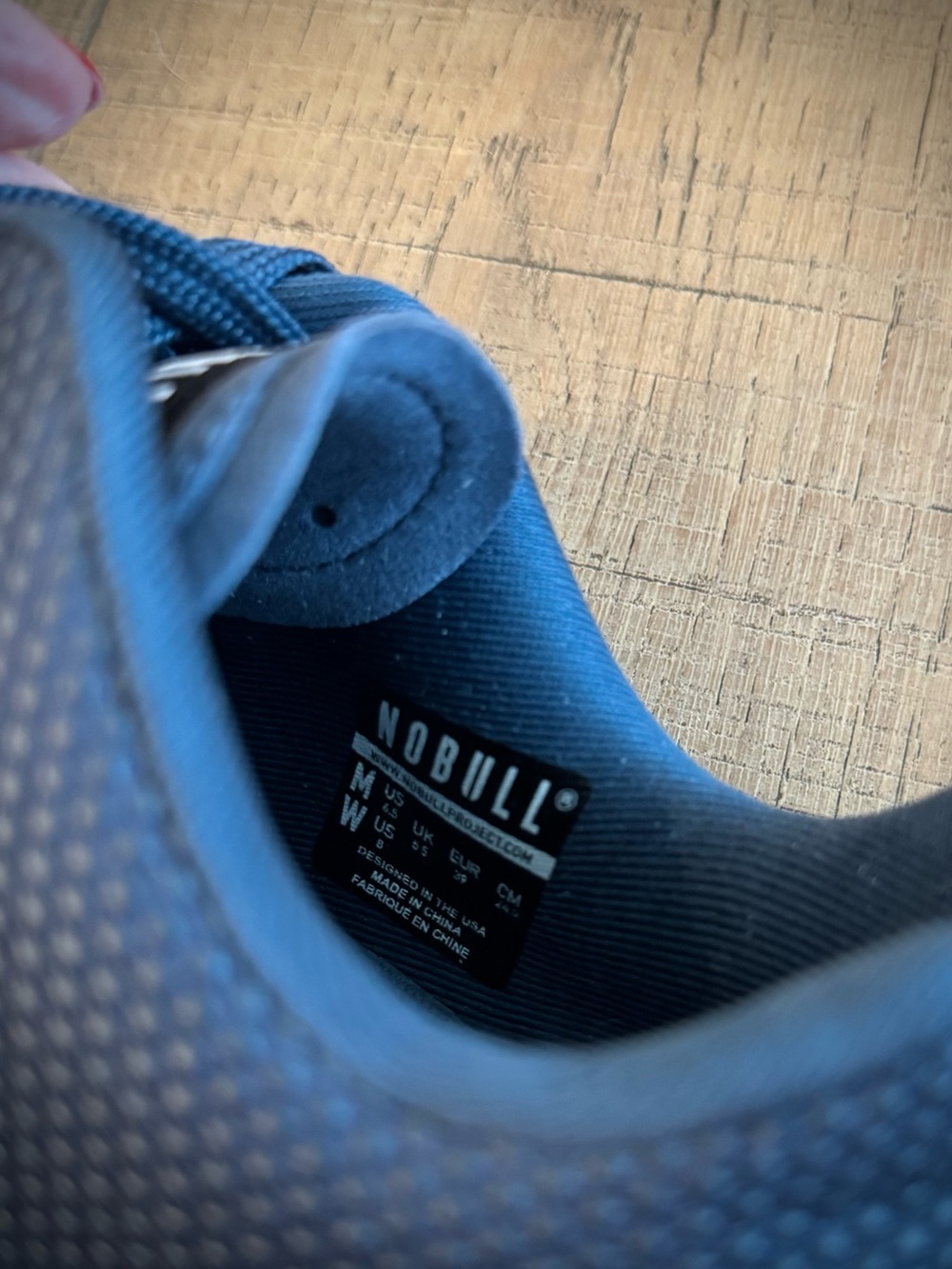 NOBULL Navy Blue Trainers - Picture 2 of 4
